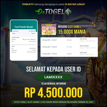 BUKTI JP DI SLOT 15.000X Mania ( Pragmatic play )