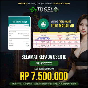 BUKTI JP DI TOGEL TOTO MACAU